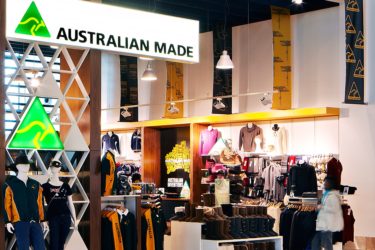 Get your products into Australian Made airport shops The Australian